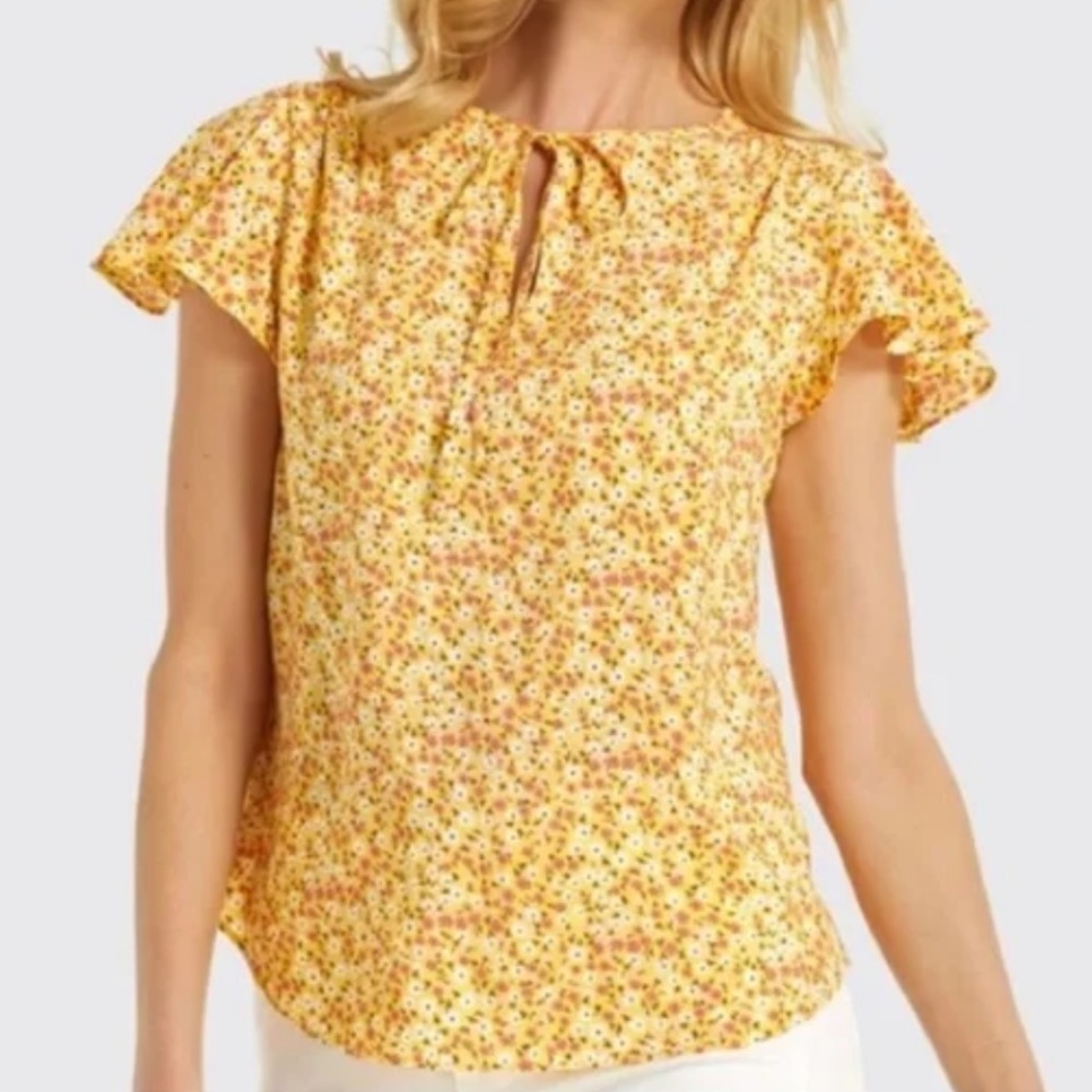 Draper James Floral Top
